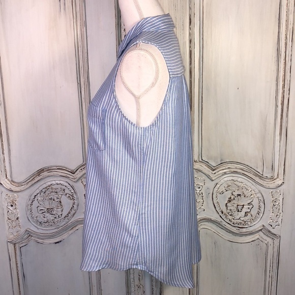 The So Perfect Sleeveless Shirt Relaxed Size Medium - Picture 5 of 11